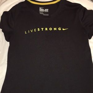 Nike Drifit Livestrong Teeshirt size M